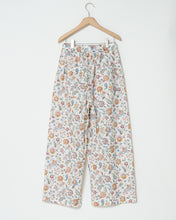 Load image into Gallery viewer, Linen blend Liberty floral paisley baggy pleated pants