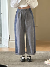 Load image into Gallery viewer, Check combo pants