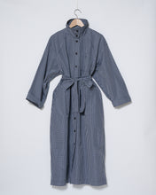 Load image into Gallery viewer, Check taffeta trench dress