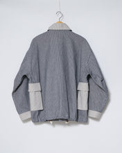 Load image into Gallery viewer, Stripe multi pocket jacket