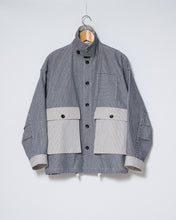 Load image into Gallery viewer, Stripe multi pocket jacket