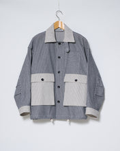 Load image into Gallery viewer, Stripe multi pocket jacket