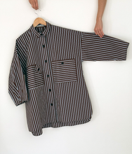 Load image into Gallery viewer, Cotton blend taffeta smock shirtdress