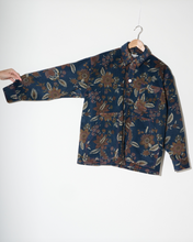 Load image into Gallery viewer, Floral paisley shirt jacket