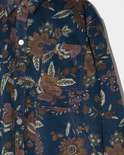 Load image into Gallery viewer, Floral paisley shirt jacket