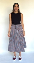 Load image into Gallery viewer, Cotton blend taffeta skirt