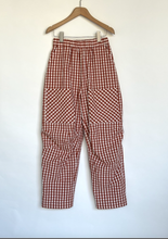 Load image into Gallery viewer, gingham patch pocket pants