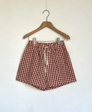 Load image into Gallery viewer, gingham shorts