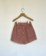 Load image into Gallery viewer, gingham shorts