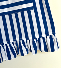 Load image into Gallery viewer, stripe ruffle shorts