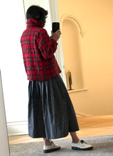 Load image into Gallery viewer, Plaid A-line shacket