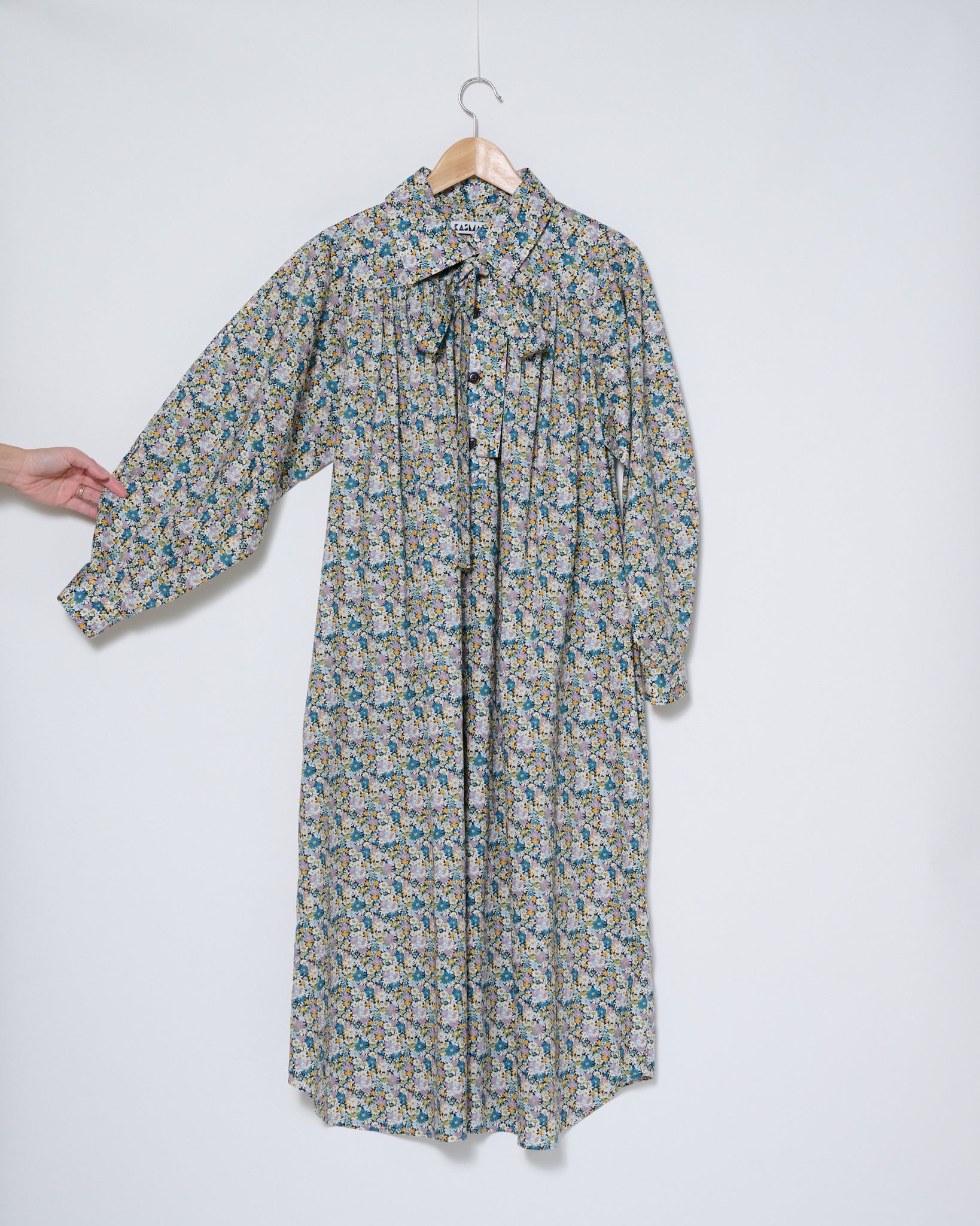 Floral Liberty tana lawn smock dress – KasMaria
