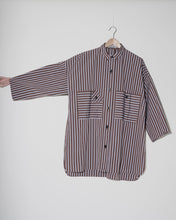 Load image into Gallery viewer, Cotton blend taffeta smock shirtdress
