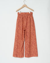 Load image into Gallery viewer, Liberty orange floral wide leg pants
