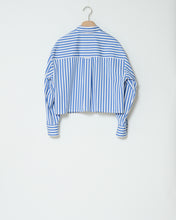Load image into Gallery viewer, Stripe cropped shirt
