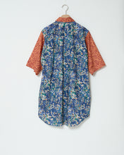Load image into Gallery viewer, Floral combo shirtdress
