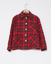 Load image into Gallery viewer, Plaid A-line shacket
