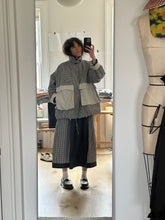 Load image into Gallery viewer, Check combo tulip skirt
