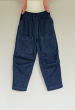 Load image into Gallery viewer, AW23 denim patch pocket pant

