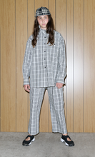 Load image into Gallery viewer, AW23 plaid pleated trousers
