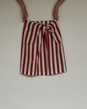 Load image into Gallery viewer, Stripe wrap skirt
