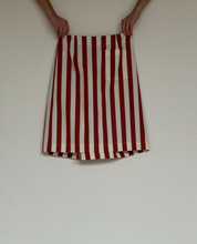 Load image into Gallery viewer, Stripe wrap skirt
