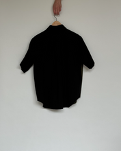 Load image into Gallery viewer, Seersucker short sleeve colorblock shirt
