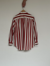 Load image into Gallery viewer, Stripe oversized shirt
