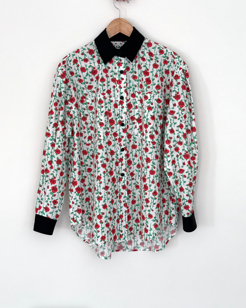 Rose Liberty print shirt