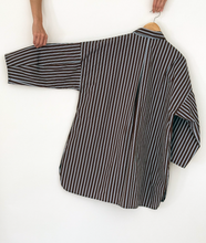 Load image into Gallery viewer, Cotton blend taffeta smock shirtdress
