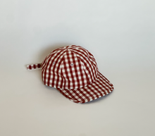 Load image into Gallery viewer, gingham cap
