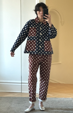 Load image into Gallery viewer, polka dot pintuck pants
