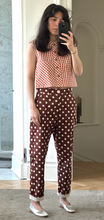 Load image into Gallery viewer, polka dot pintuck pants
