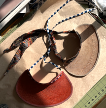 Load image into Gallery viewer, Brookes Boswell straw visor
