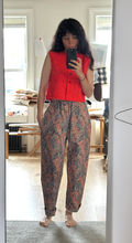 Load image into Gallery viewer, Liberty paisley canvas work pants
