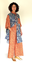 Load image into Gallery viewer, Floral combo shirtdress
