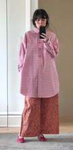 Load image into Gallery viewer, Liberty orange floral wide leg pants
