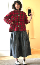 Load image into Gallery viewer, Plaid A-line shacket
