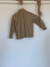 Load image into Gallery viewer, Slub twill shirt jacket
