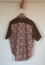 Load image into Gallery viewer, Cotton Floral combo print short sleeve shirt
