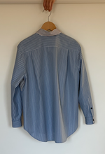 Load image into Gallery viewer, Cotton stripe checker shirt

