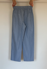 Load image into Gallery viewer, Cotton stripe poplin pajama pants
