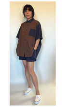 Load image into Gallery viewer, Summer weight seersucker s/s shirt
