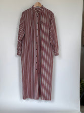 Load image into Gallery viewer, SAMPLE Gather stripe shirtdress
